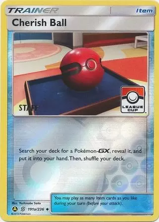 Alternatives Pokemon Cards - Cherish Ball Staff Promo League