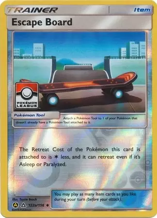 Alternatives Pokemon Cards - Escape Board Reverse