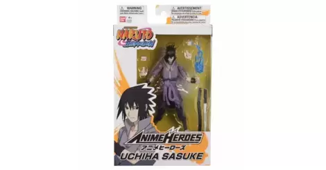 ANIME HEROES - Naruto - Naruto Uzumaki & Sasuke Uchiha, Naruto Rival Pack  (2 Figure Set) Action Figure