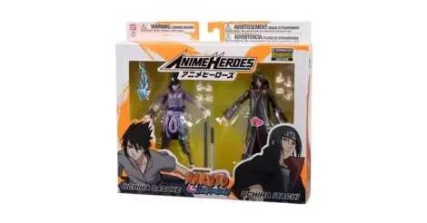 ANIME HEROES - Naruto - Sasuke Uchiha Rinnegan/Mangekyo Sharingan Action  Figure