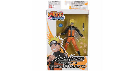 Naruto Shippuden Uzumaki Naruto Anime Heroes Bandai Action Figure