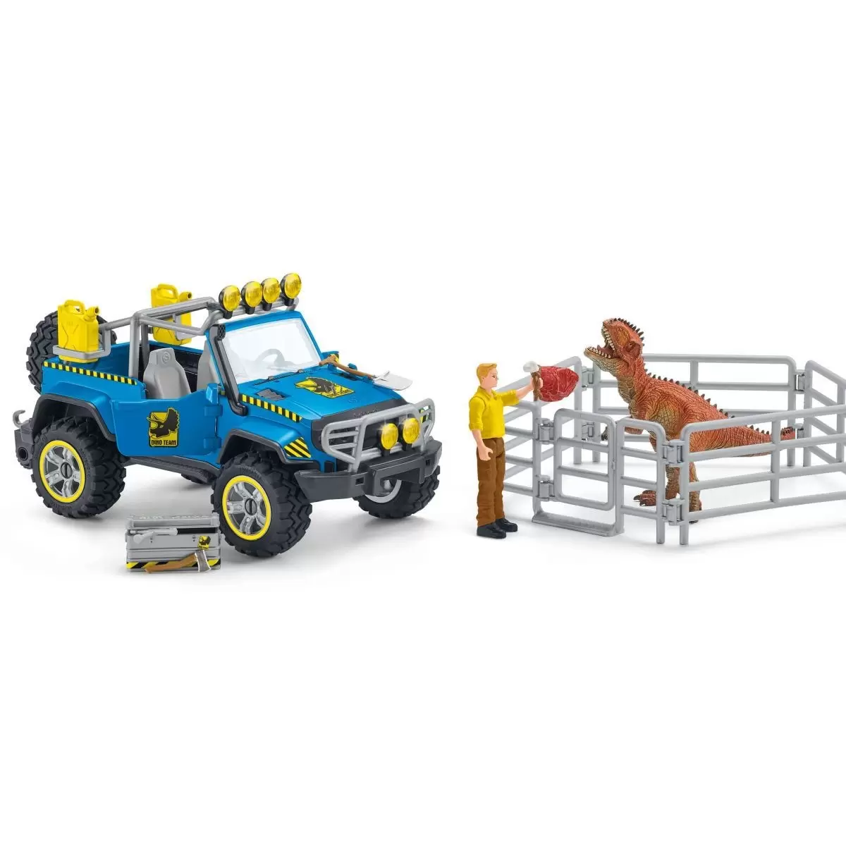 Dinosaurs - Voiture tout-terrain avec avant-poste Dino