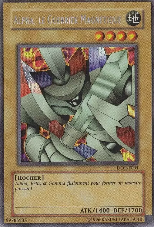 The Duelists of the Roses DOR - Alpha, le Guerrier Magnétique