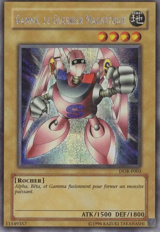 The Duelists of the Roses DOR - Gamma, le Guerrier Magnétique