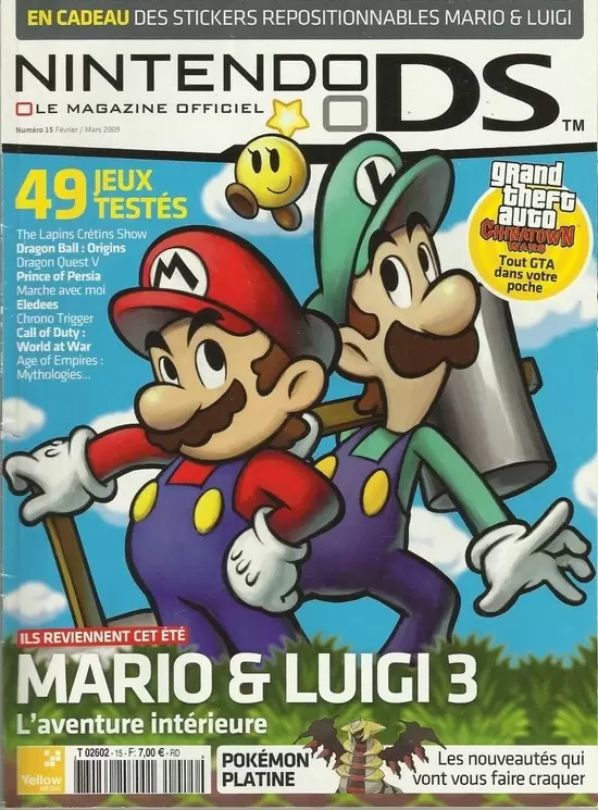 Nintendo DS - Le Magazine Officiel - Nintendo DS - Le Magazine Officiel n°15