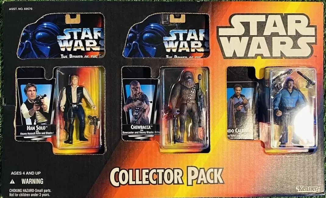 Power of the Force 2 - Collector Pack (Solo, Chewbacca, Lando)