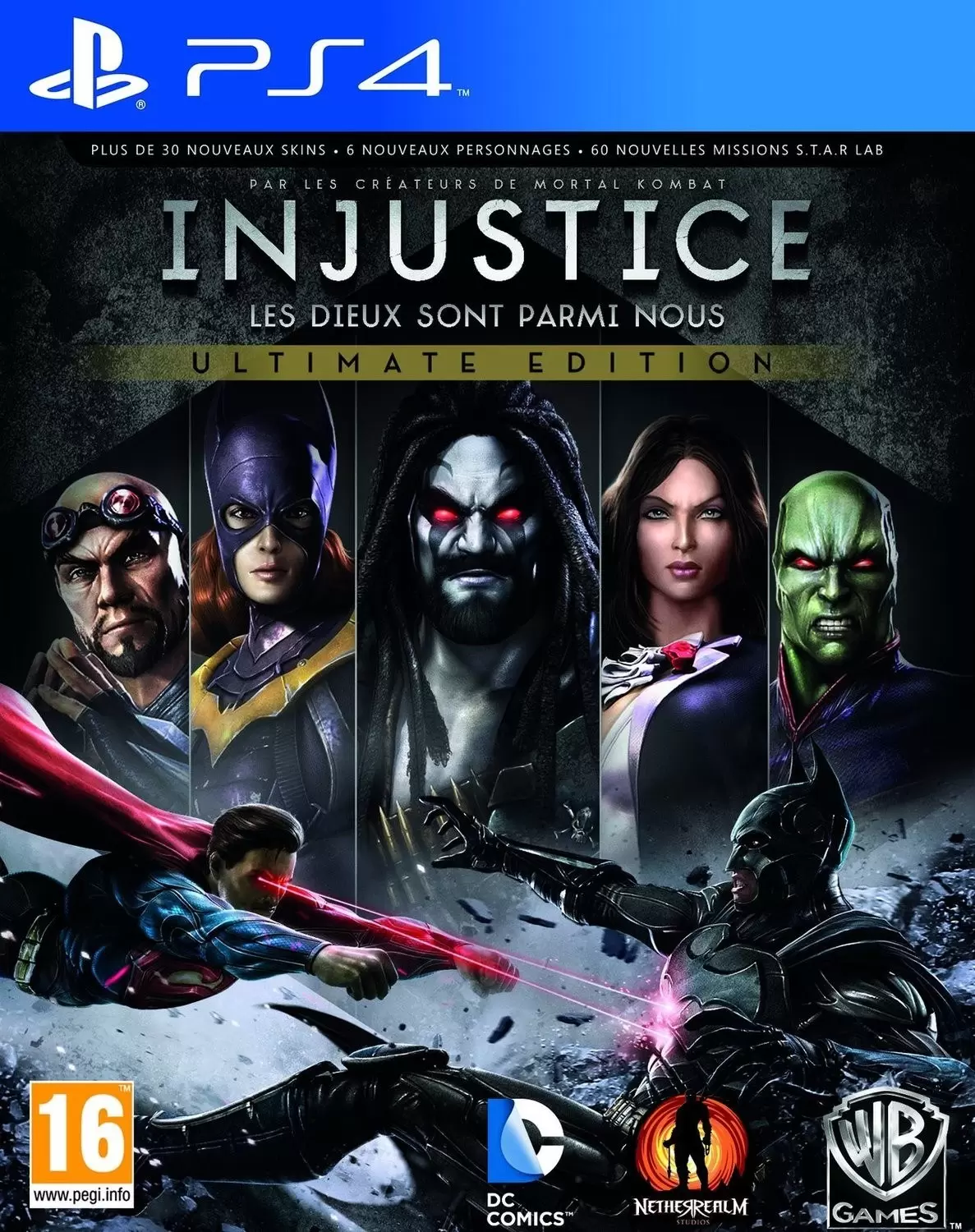 Jeux PS4 - Injustice - Les dieux sont parmi nous - Ultimate Edition