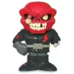 Zombie Red Skull