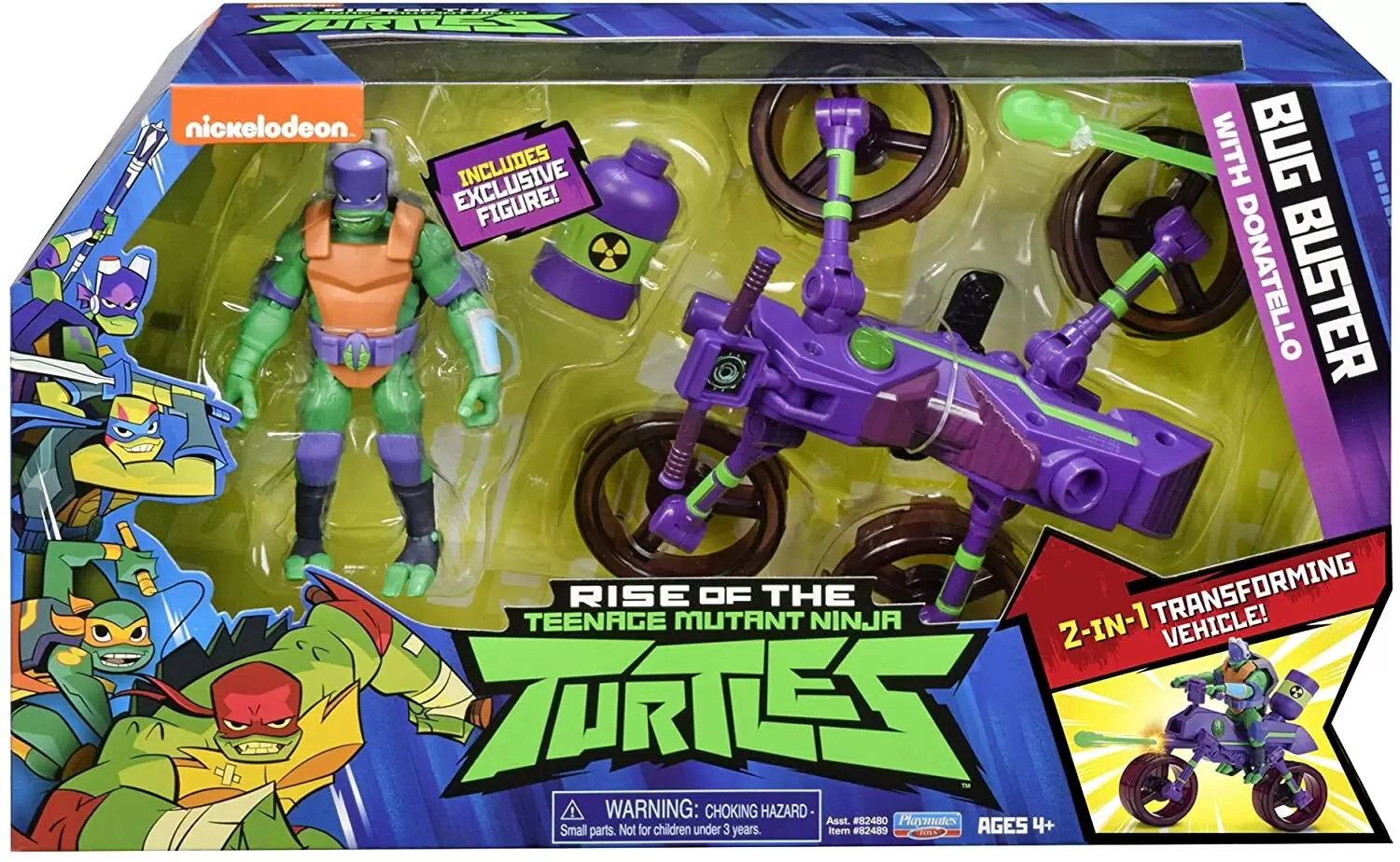 Rise of the Teenage Mutant Ninja Turtles - Bug Buster with Donatello