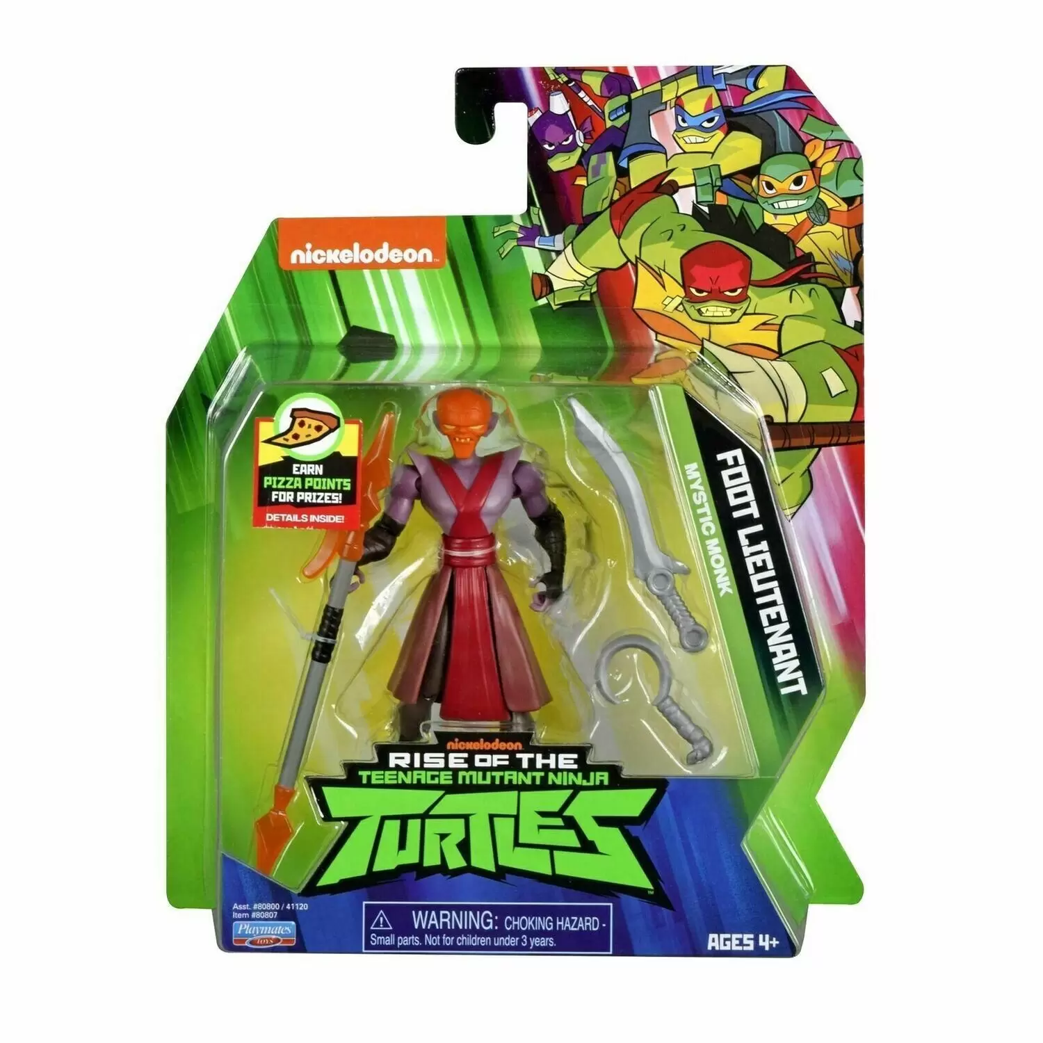 Rise of the Teenage Mutant Ninja Turtles - Foot Lieutenant - Mystic Monk