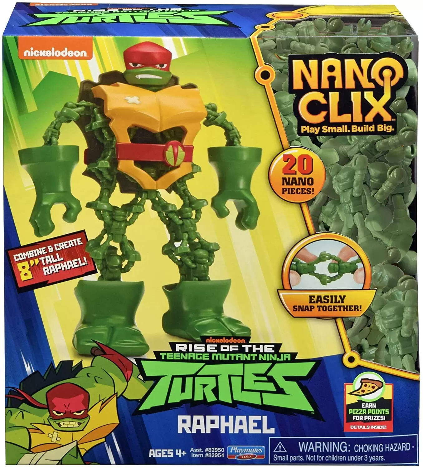 Rise of the Teenage Mutant Ninja Turtles - Nano Clix Raphael