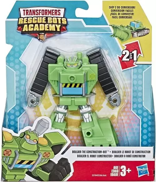 Transformers Rescue Bots - Academy - Boulder The Construction-Bot