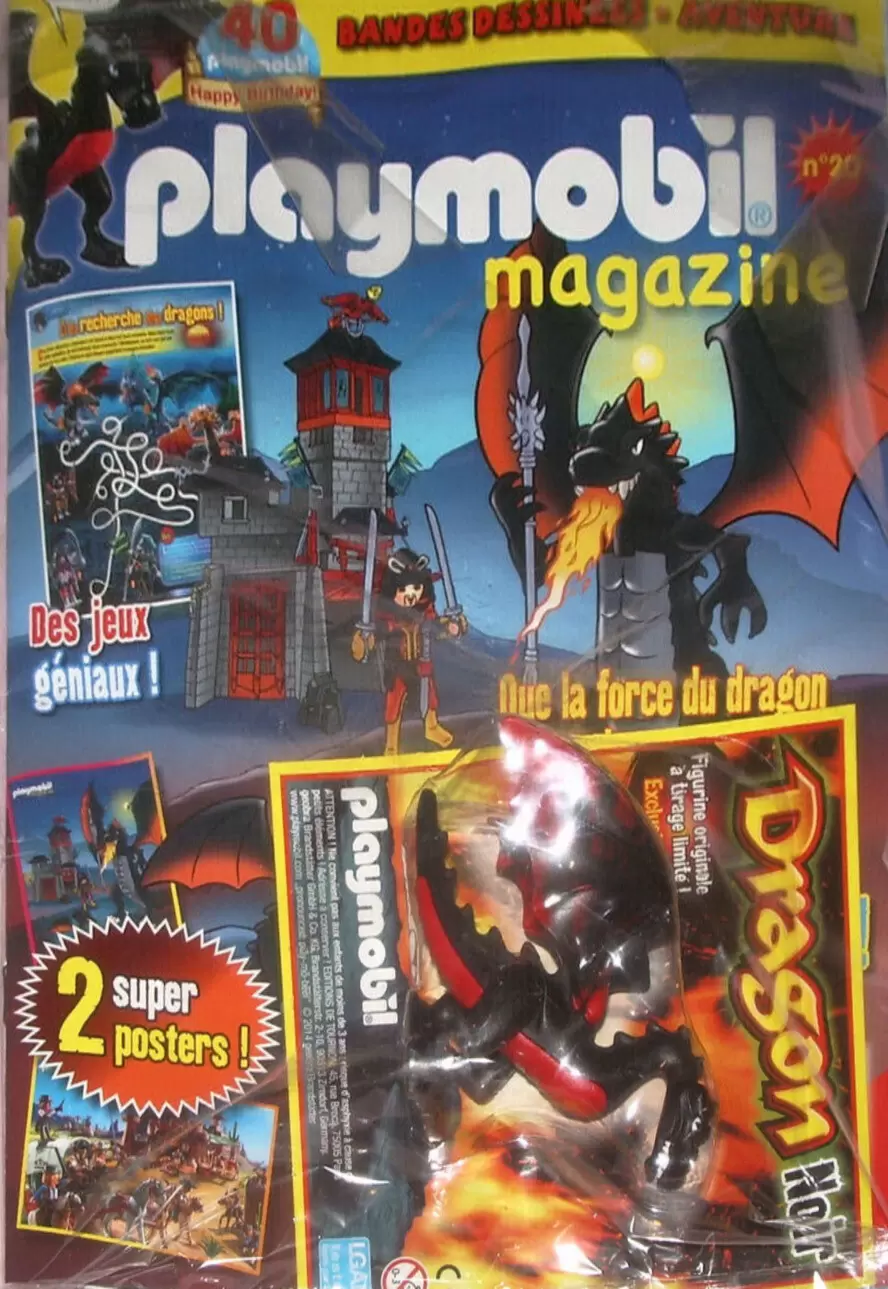 Playmobil Magazine - Que la force du dragon soit avec toi