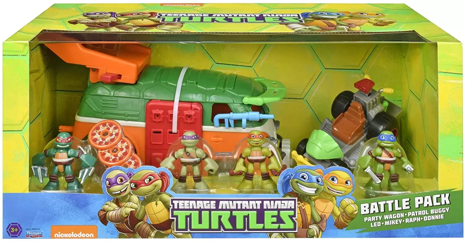 Rise of the Teenage Mutant Ninja Turtles - Battle Pack - Party Wagon