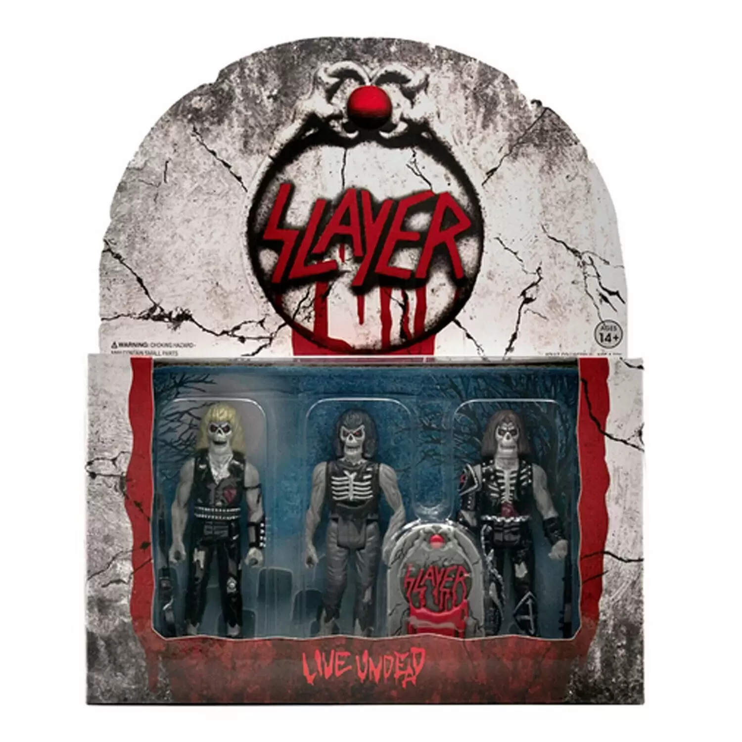 ReAction Figures - Slayer - Live Undead (3-Pack)