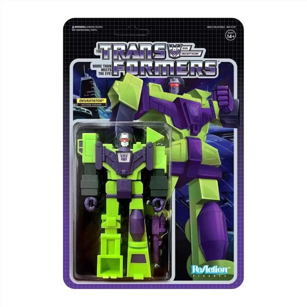 ReAction Figures - Transformers - Devastator