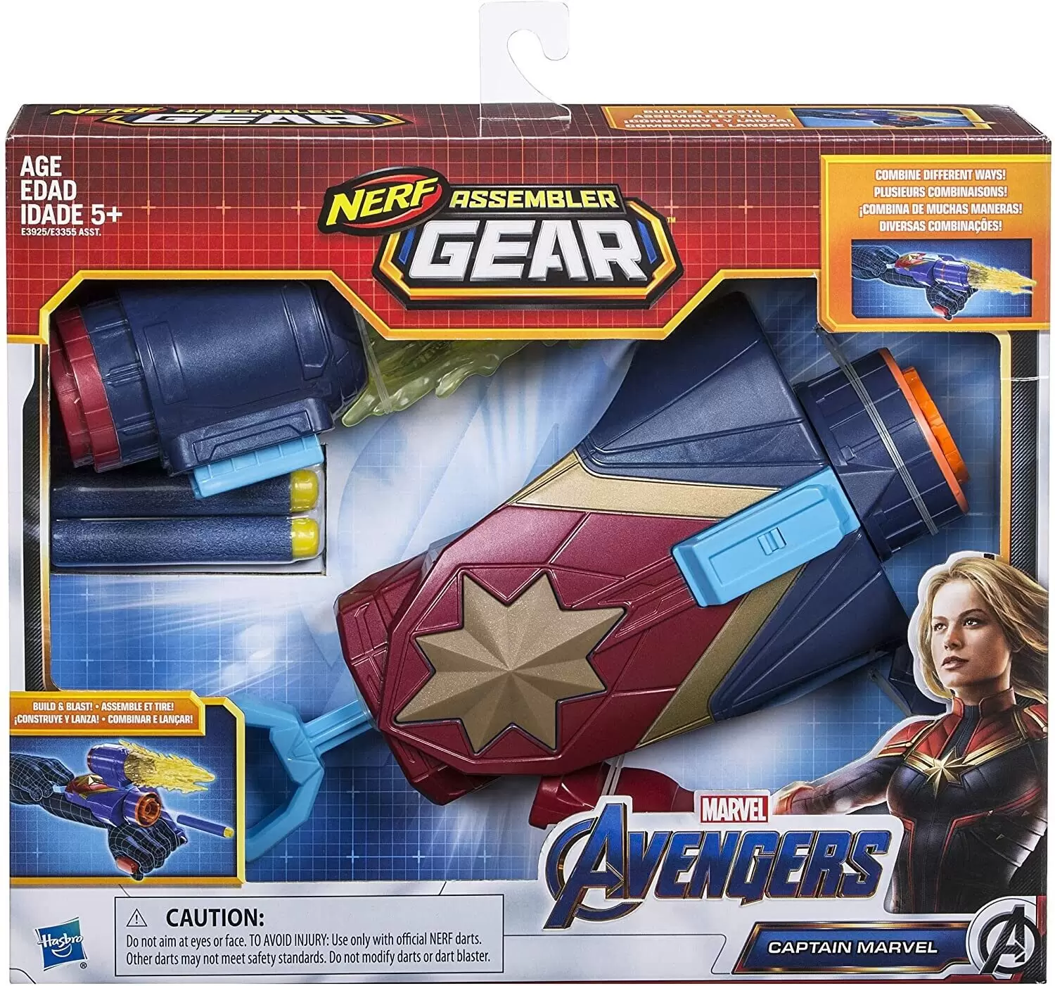 Nerf Assembler Gear - Captain Marvel