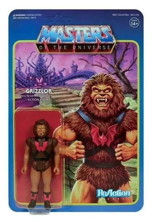 Super7 - Masters of the Universe - Reaction - Grizzlor