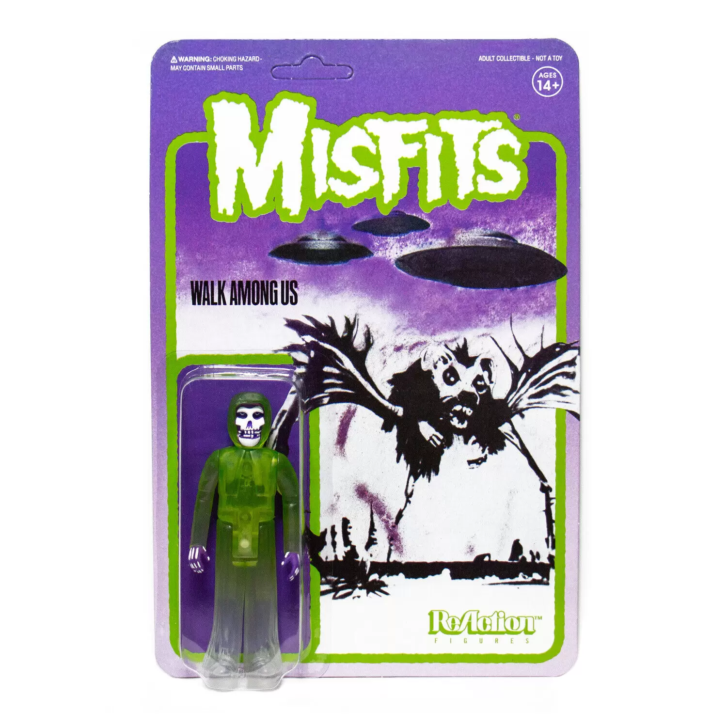 ReAction Figures - Misfits - The Fiend Walk Among Us (Green)