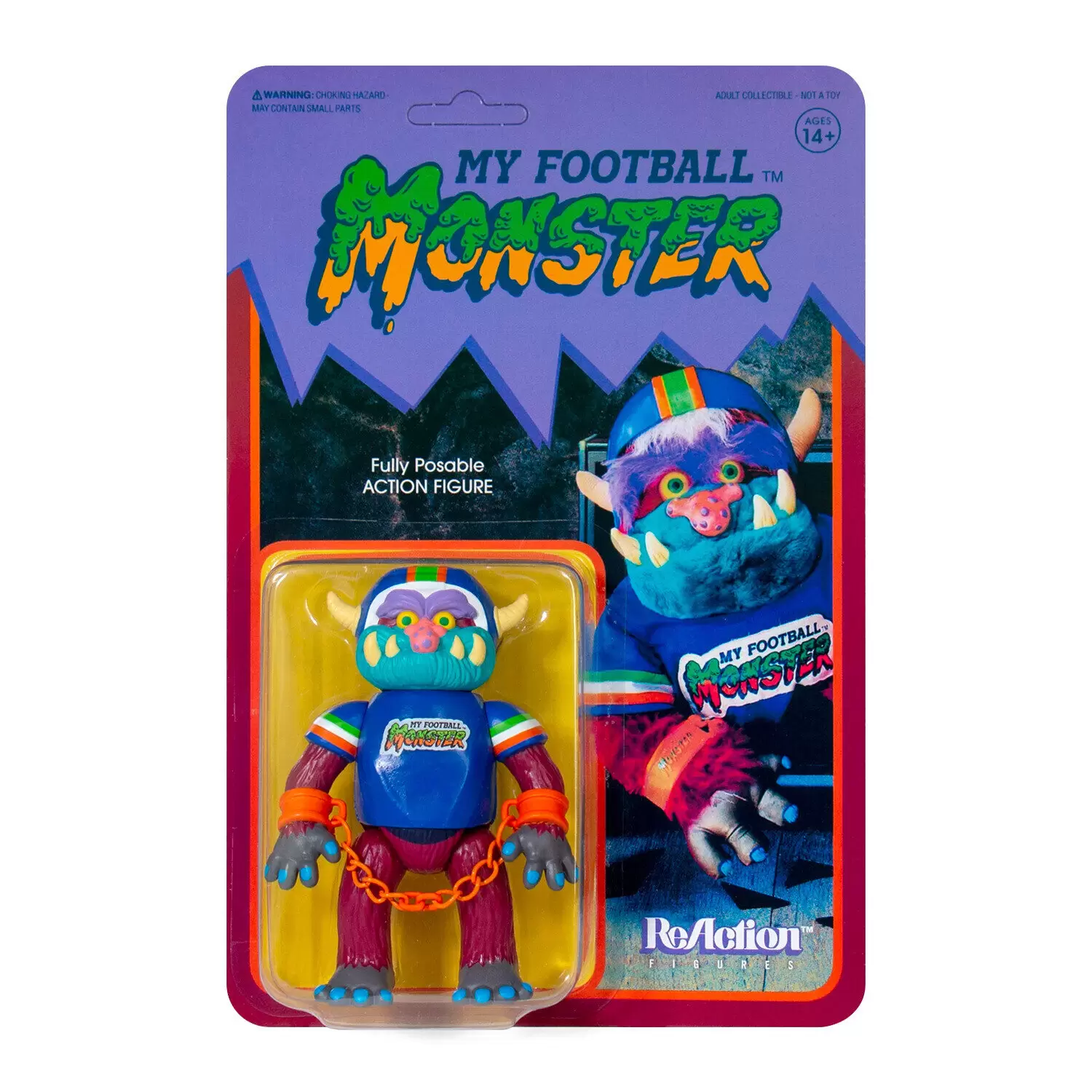 ReAction Figures - My Pet Monster - Football Monster