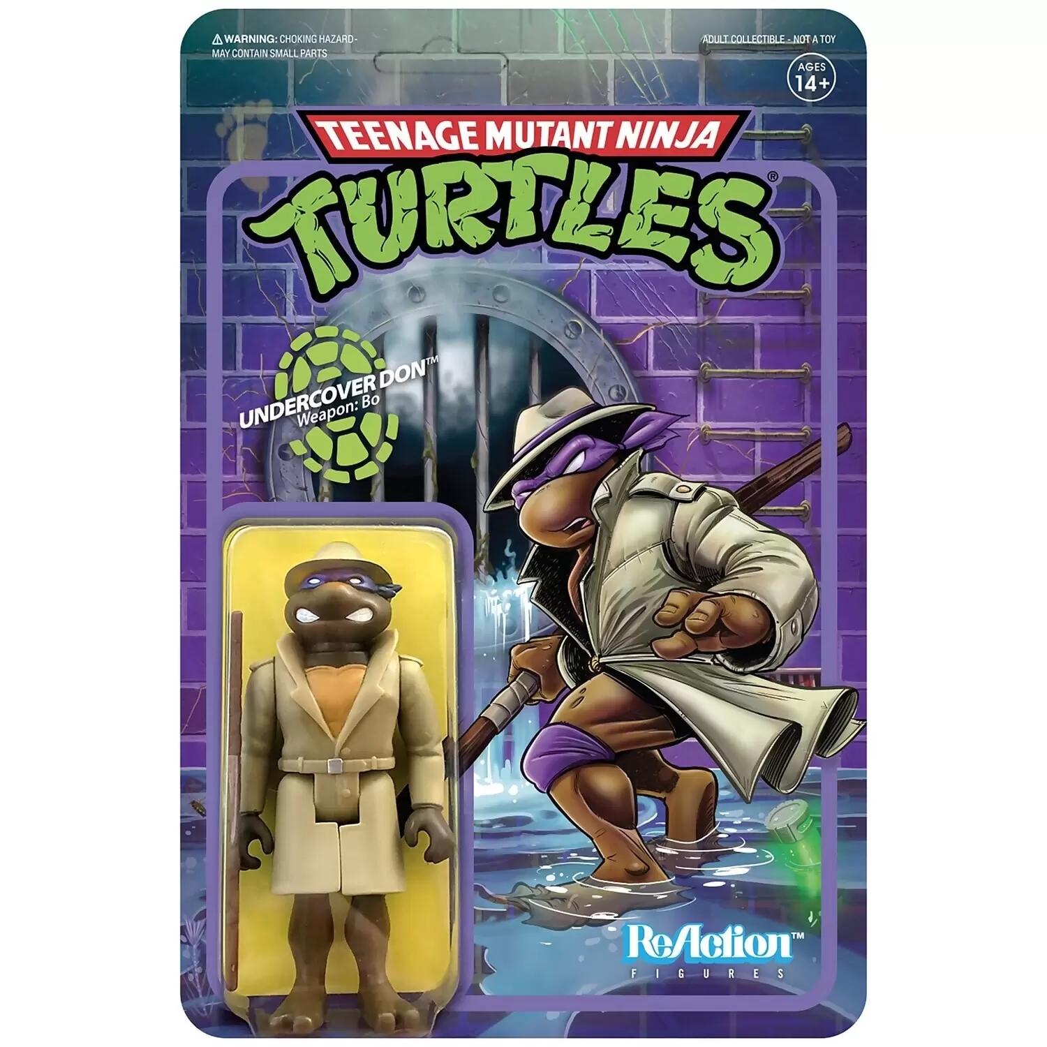 ReAction Figures - TMNT - Undercover Donatello