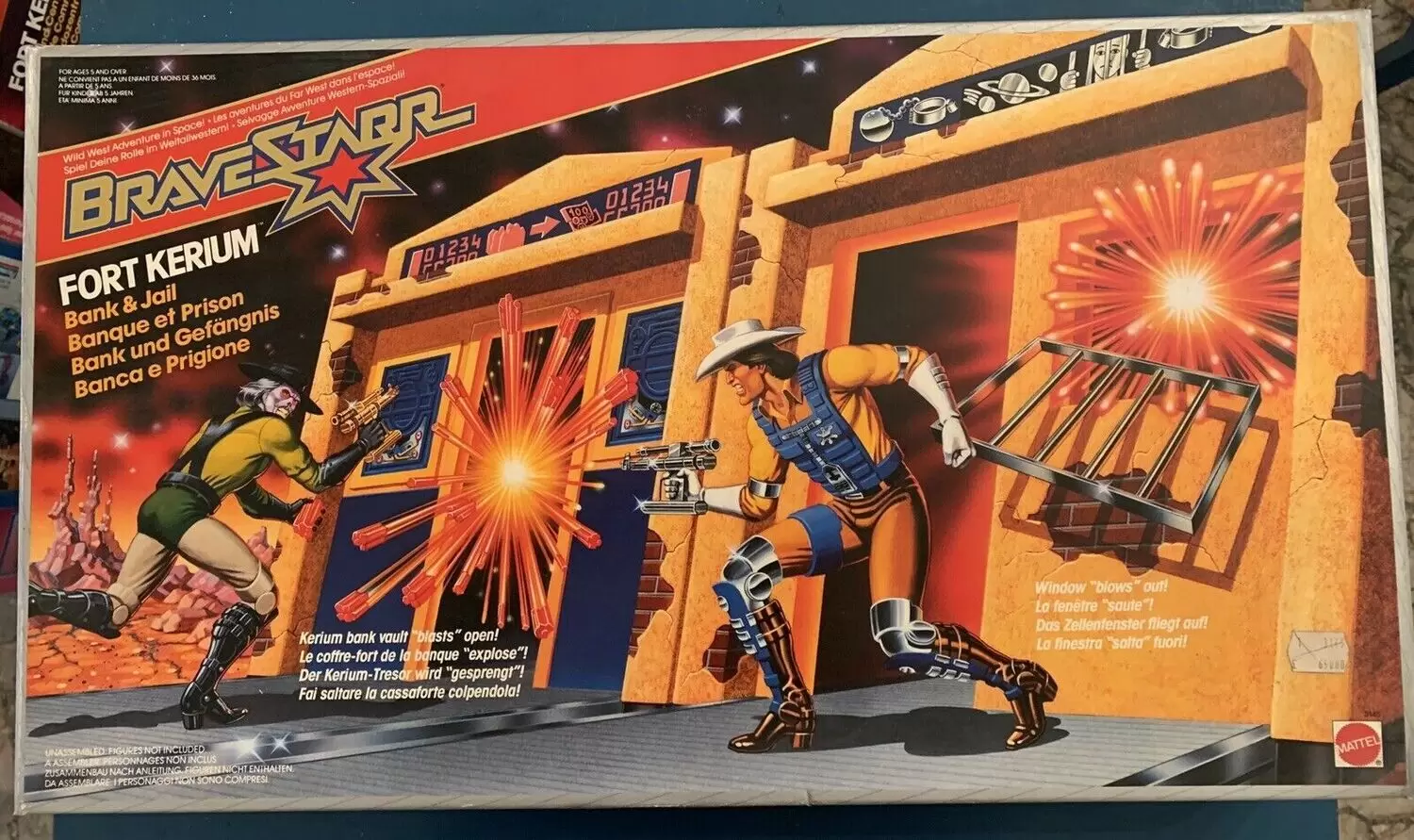 BraveStarr (Mattel) - Fort Kerium (Bank & Jail)