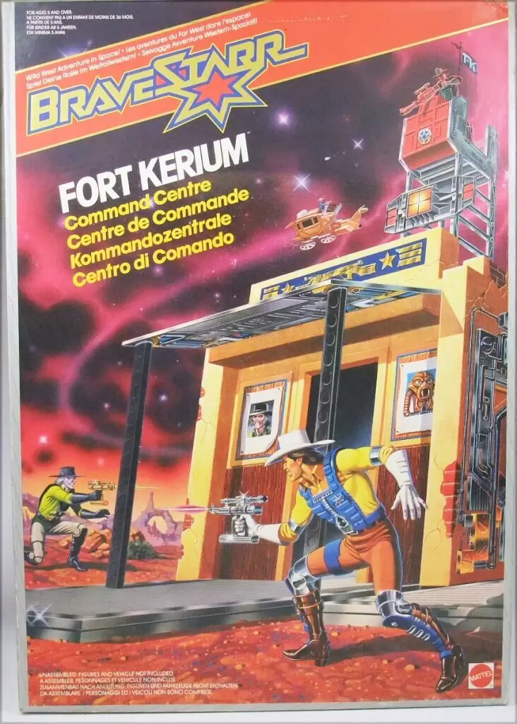 BraveStarr (Mattel) - Fort Kerium (Command Centre)