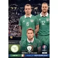 Line-Up 1 - Republic of Ireland
