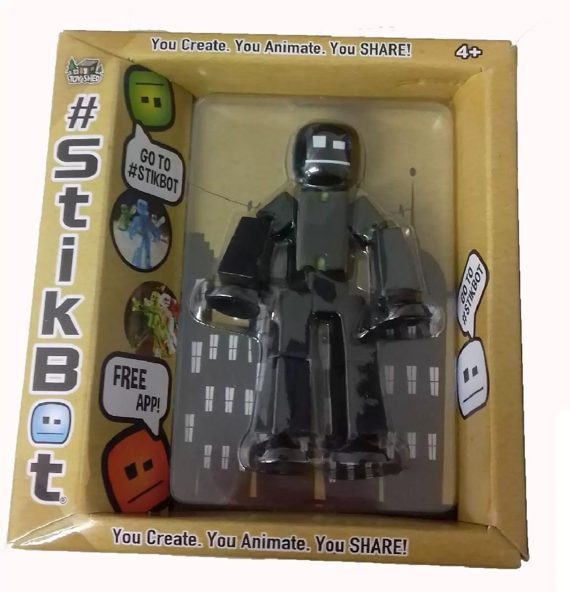 Stikbot - Bot - Black