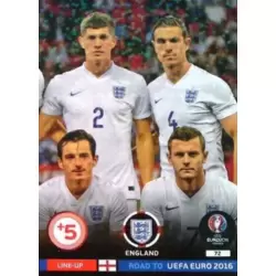 Line-Up 3 - England