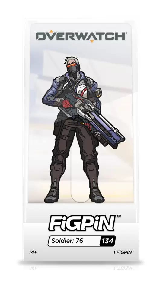 Overwatch Figpin - Soldier: 76