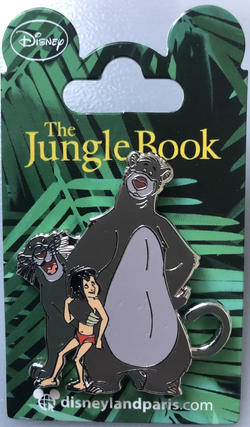 Disney Pins Open Edition - DLP - Bagheera, Mowgli & Baloo