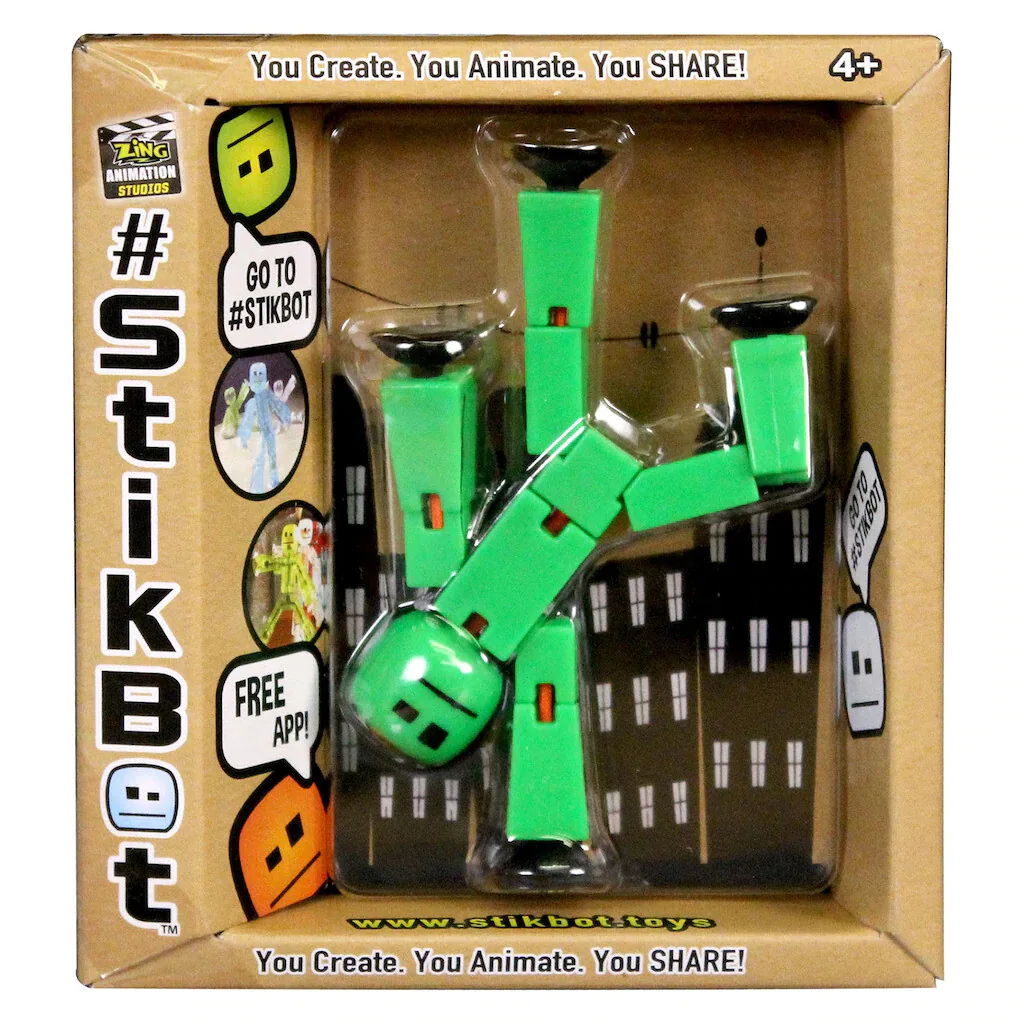 Stikbot - Bot - Green