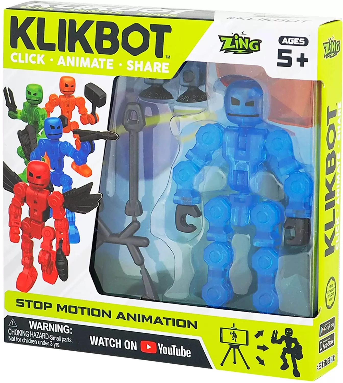 Stikbot, Stop Motion Animation