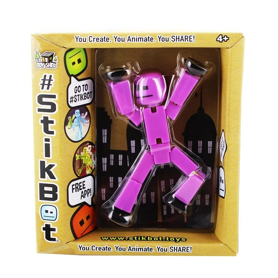 Stikbot - Bot - Purple