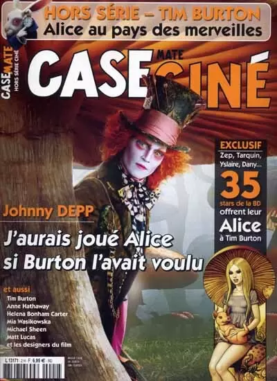 Casemate - Hors-série Casemate Ciné : Tim Burton - Alice au pays des merveilles