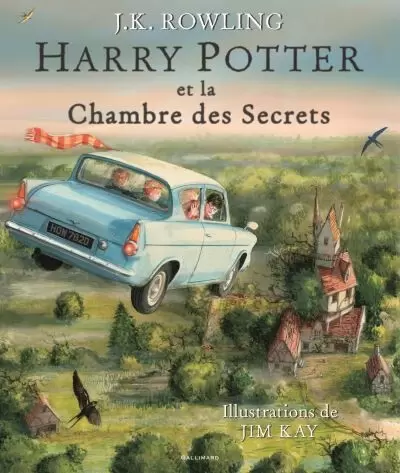 Livres Harry Potter et Animaux Fantastiques - Harry Potter et la chambre des secrets - Illustré