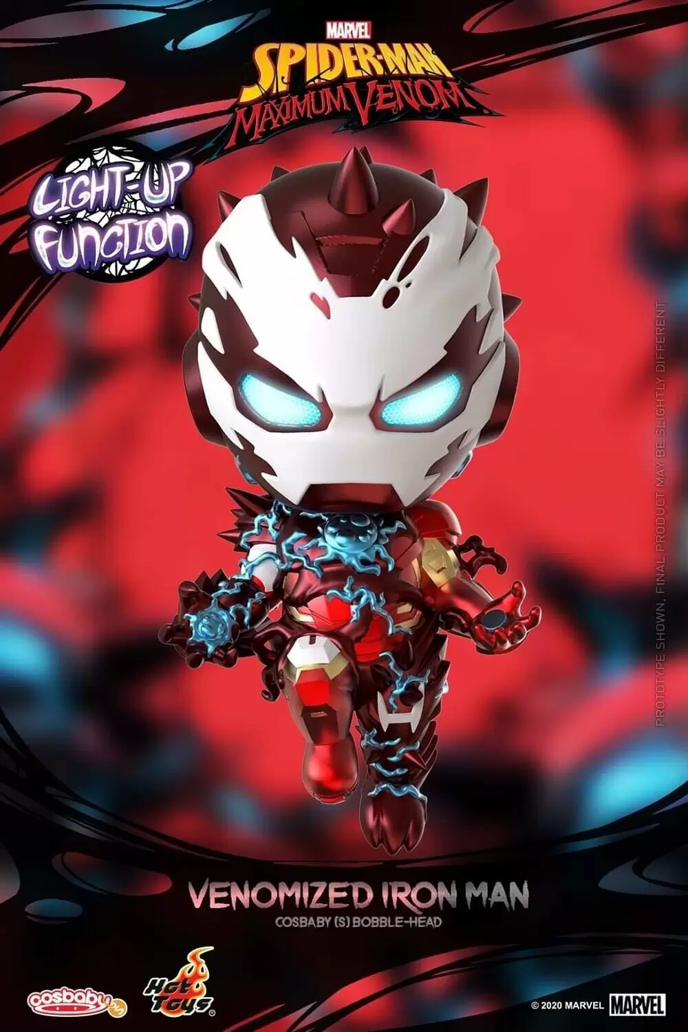 Cosbaby Figures - Spider-Man: Maximum Venom - Venomized Iron Man