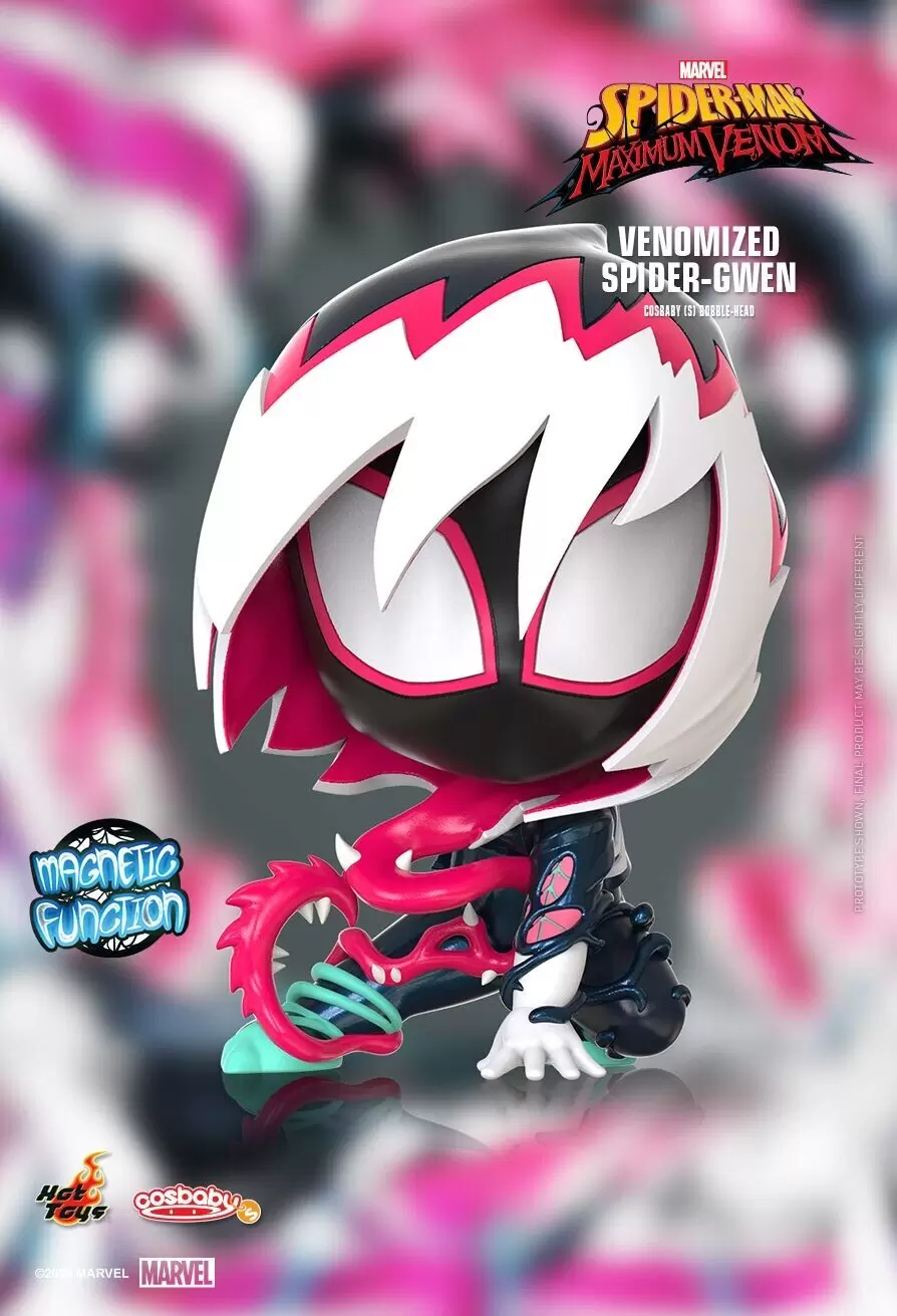 Cosbaby Figures - Spider-Man: Maximum Venom - Venomized Spider-Gwen