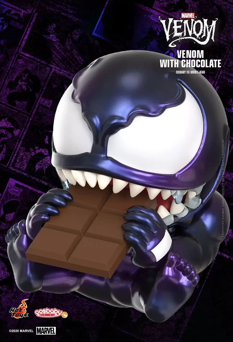Cosbaby Figures - Venom with Chocolate