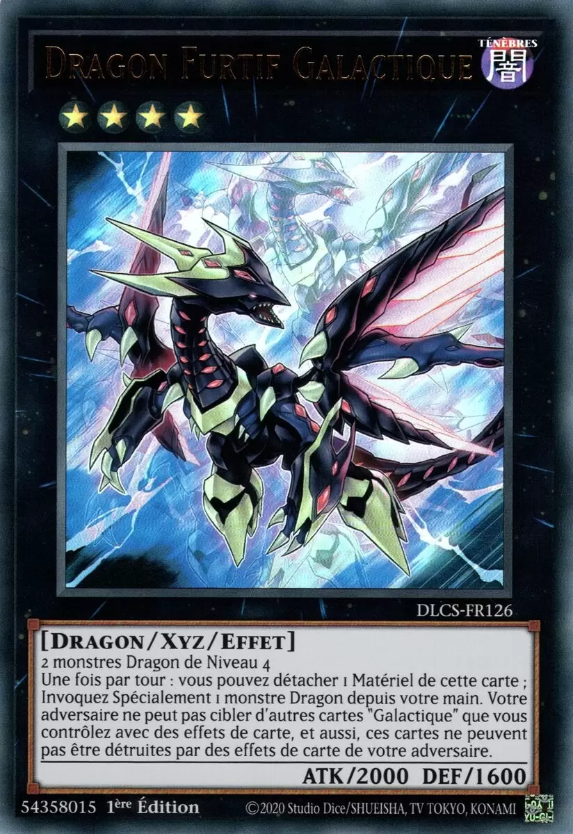 Les Dragons de Légende : La Série Complète DLCS - Dragon Furtif Galactique