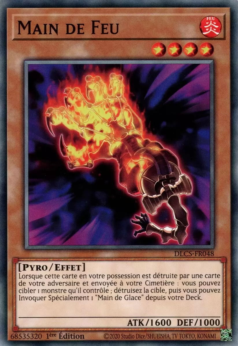 Les Dragons de Légende : La Série Complète DLCS - Main de Feu
