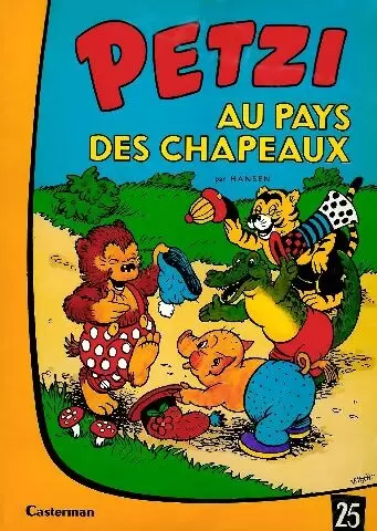 Petzi - 1ère Série - Petzi au pays des chapeaux