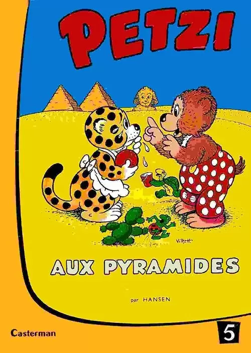 Petzi - 1ère Série - Petzi aux pyramides