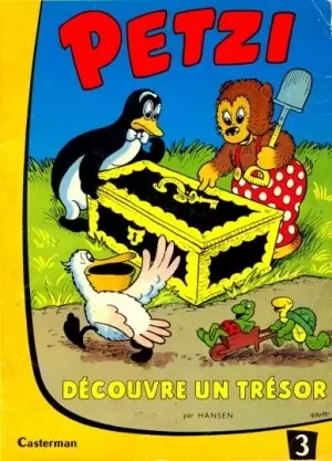 Petzi - 1ère Série - Petzi découvre un trésor