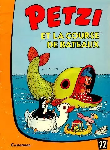 Petzi - 1ère Série - Petzi et la course de bateaux