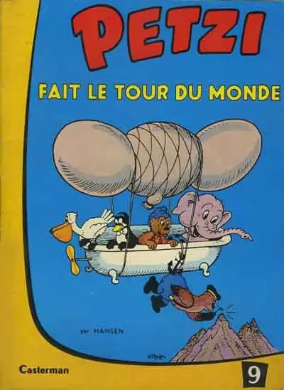 Petzi - 1ère Série - Petzi fait le tour du monde