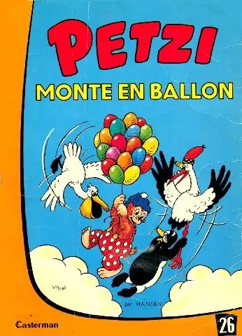 Petzi - 1ère Série - Petzi monte en ballon