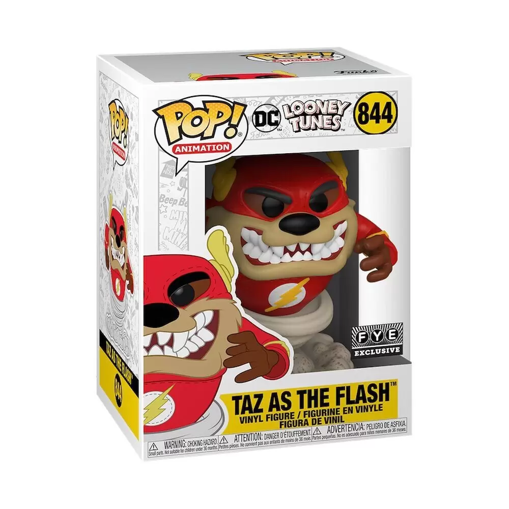 POP! Animation - Looney Tunes - Taz as The Flash