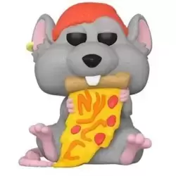 Pizza Rat in Red